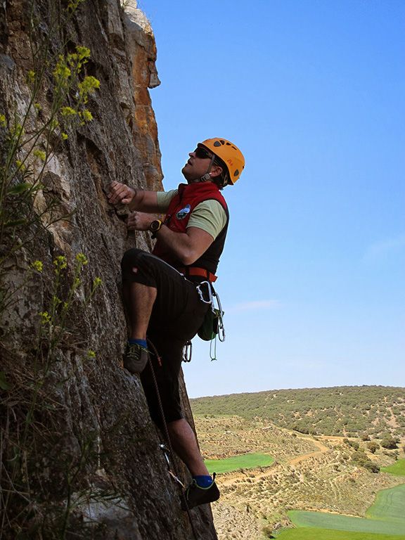 Escalada en Añavieja
